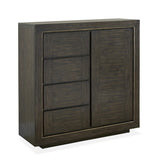 MacArthur Terrace Contemporary Coffee Bean Door Chest
