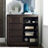 MacArthur Terrace Contemporary Coffee Bean Door Chest