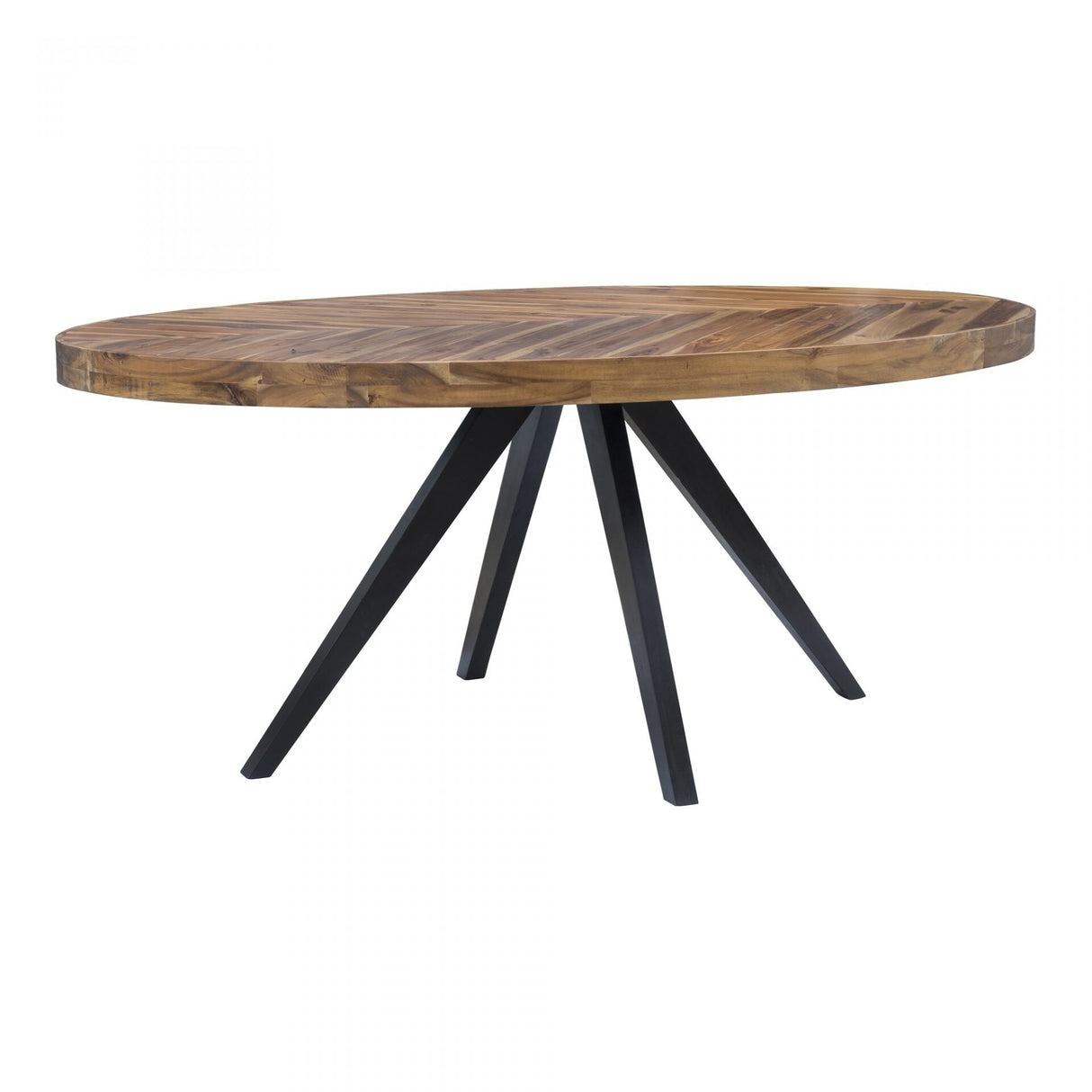 Macari Parisi Rustic Solid Acacia Dining Table
