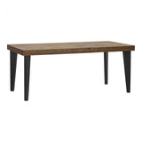 Macari Parisi Rustic Solid Acacia Dining Table