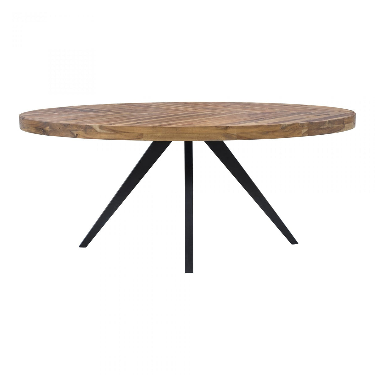 Macari Parisi Rustic Solid Acacia Dining Table