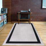 Machine Washable-Eco-Friendly Area Rug With Non-Slip Backing Everest Design