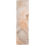 Machine Washable Indoor/ Outdoor Abstract Chantille Rug