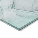 Machine Washable Indoor/ Outdoor Abstract Chantille Rug