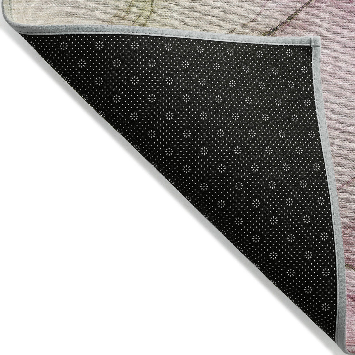 Machine Washable Indoor/ Outdoor Abstract Chantille Rug
