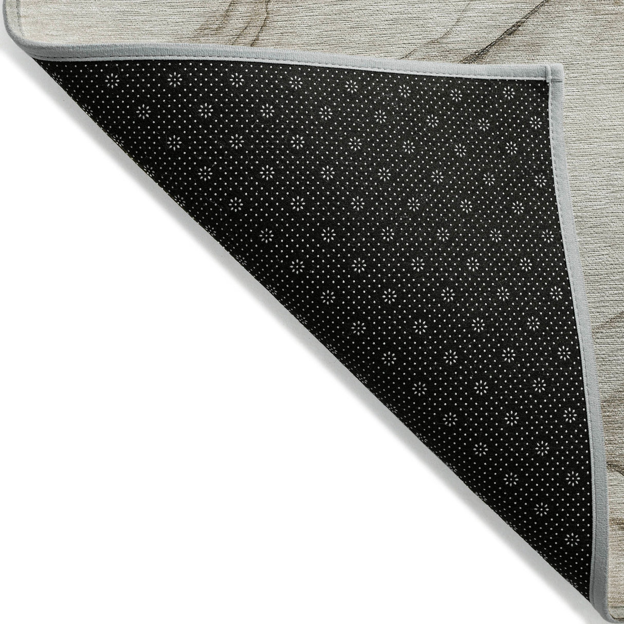 Machine Washable Indoor/ Outdoor Abstract Chantille Rug
