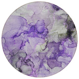 Machine Washable Indoor/ Outdoor Abstract Chantille Rug