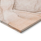 Machine Washable Indoor/ Outdoor Abstract Chantille Rug