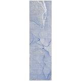 Machine Washable Indoor/ Outdoor Abstract Chantille Rug