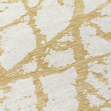 Machine Washable Indoor/ Outdoor Abstract Contemporary Chantille Rug