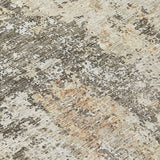 Machine Washable Indoor/ Outdoor Abstract Contemporary Chantille Rug