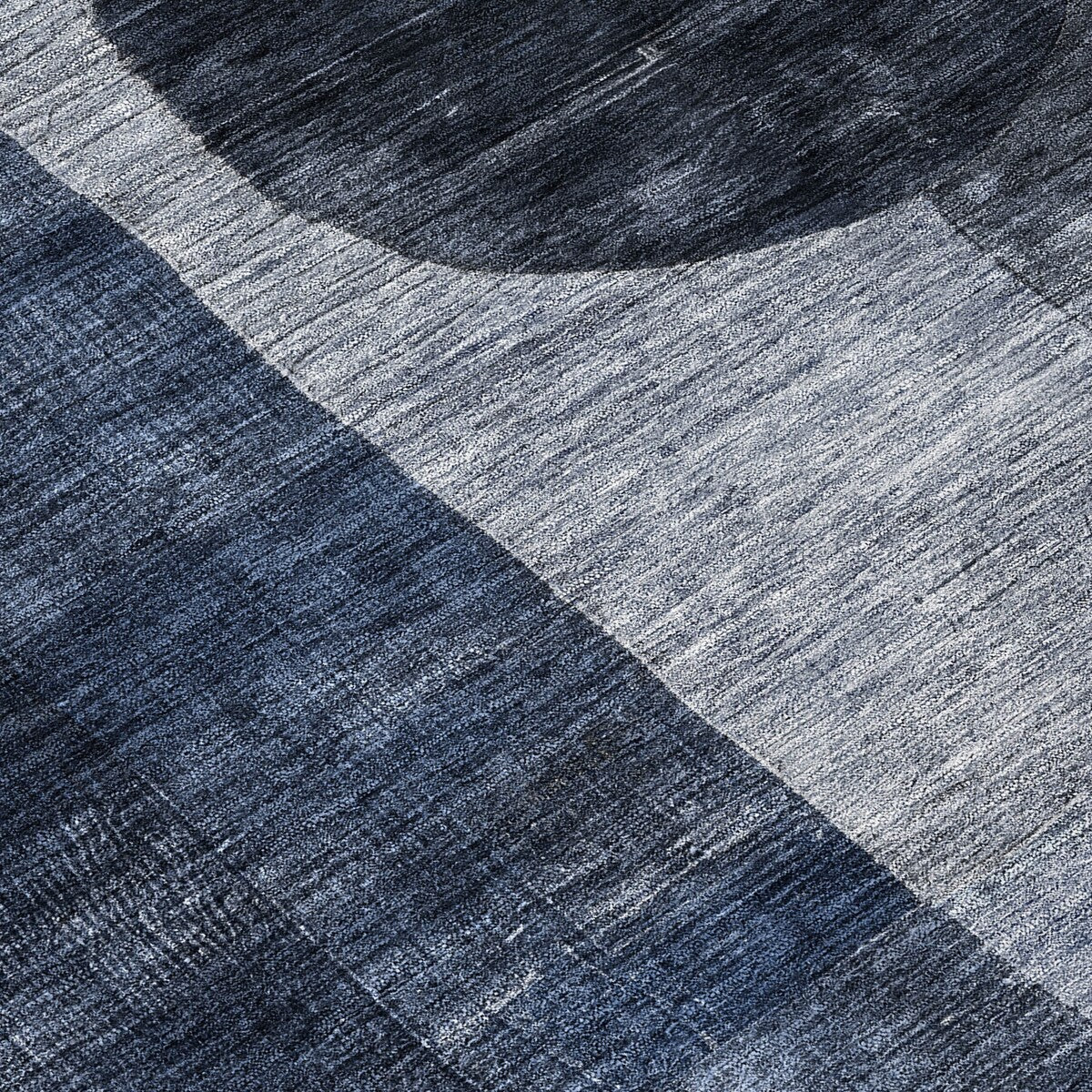 Machine Washable Indoor/ Outdoor Abstract Geo Chantille Rug