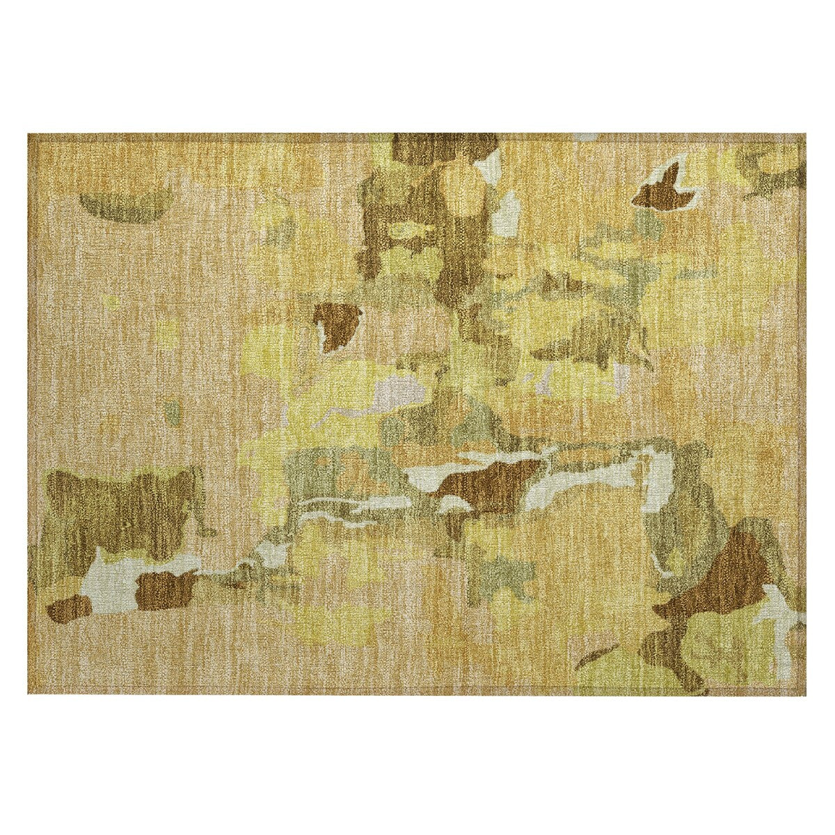 Machine Washable Indoor/ Outdoor Abstract Glam Chantille Rug