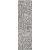 Machine Washable Indoor/ Outdoor Abstract Modern Chantille Rug