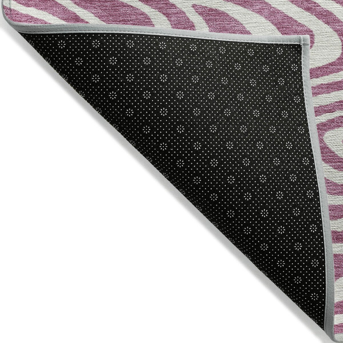 Machine Washable Indoor/ Outdoor Abstract Modern Chantille Rug