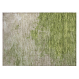 Machine Washable Indoor/ Outdoor Abstract Modern Chantille Rug