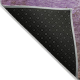 Machine Washable Indoor/ Outdoor Abstract Modern Chantille Rug