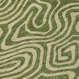 Machine Washable Indoor/ Outdoor Abstract Modern Chantille Rug