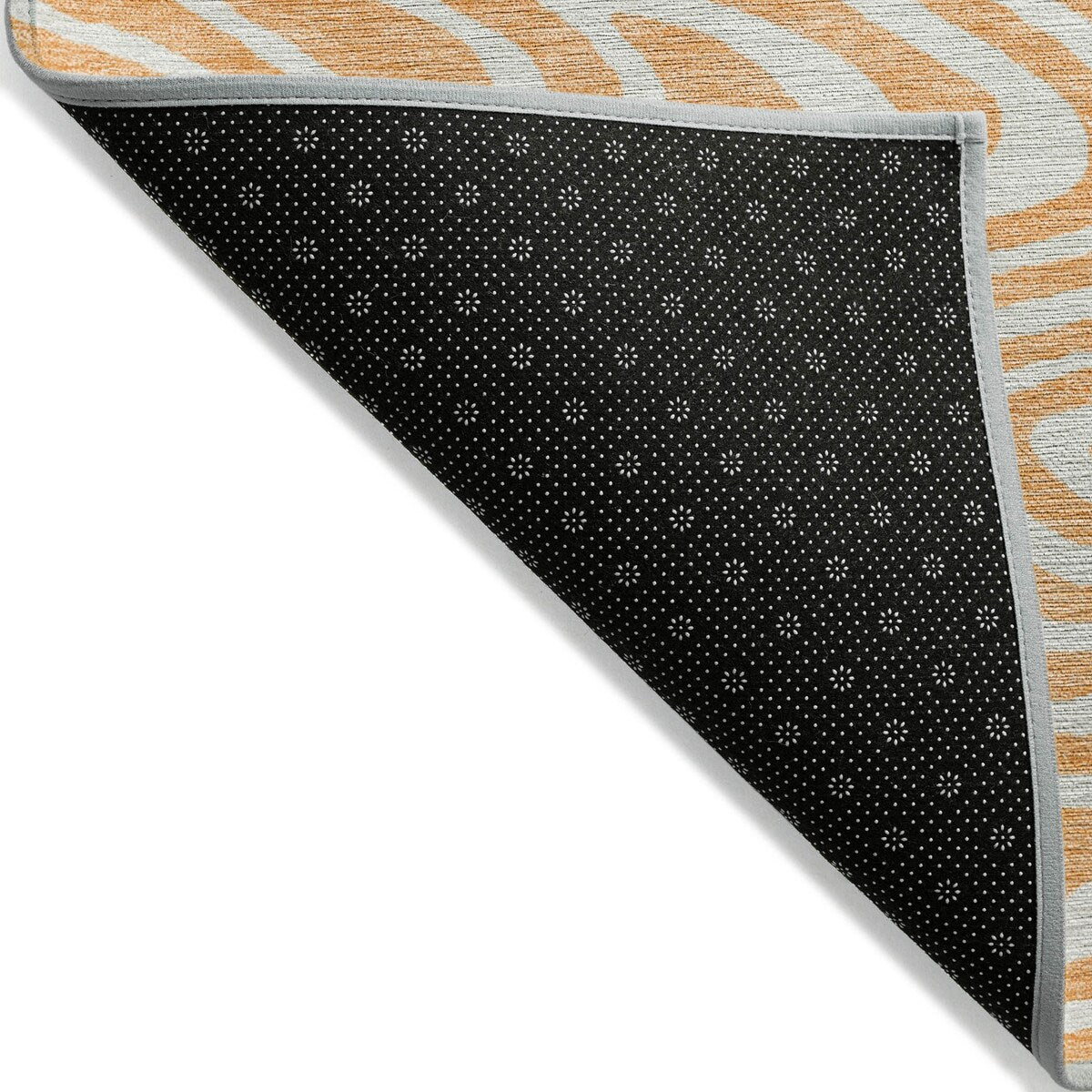 Machine Washable Indoor/ Outdoor Abstract Modern Chantille Rug