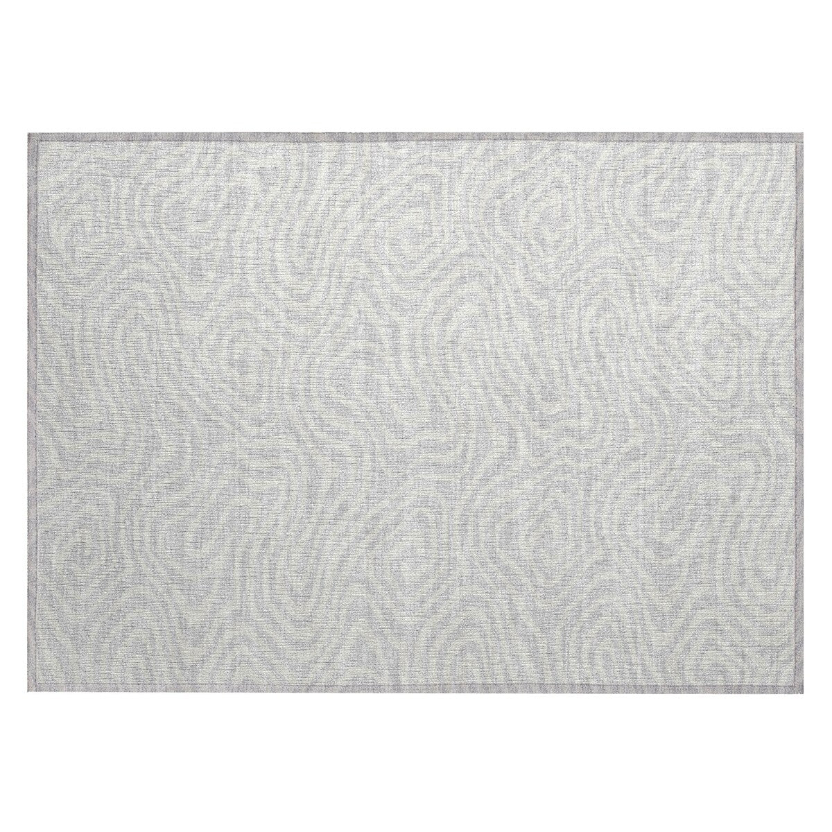 Machine Washable Indoor/ Outdoor Abstract Modern Chantille Rug
