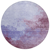 Machine Washable Indoor/ Outdoor Abstract Modern Chantille Rug