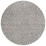 Machine Washable Indoor/ Outdoor Abstract Modern Chantille Rug