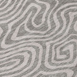 Machine Washable Indoor/ Outdoor Abstract Modern Chantille Rug