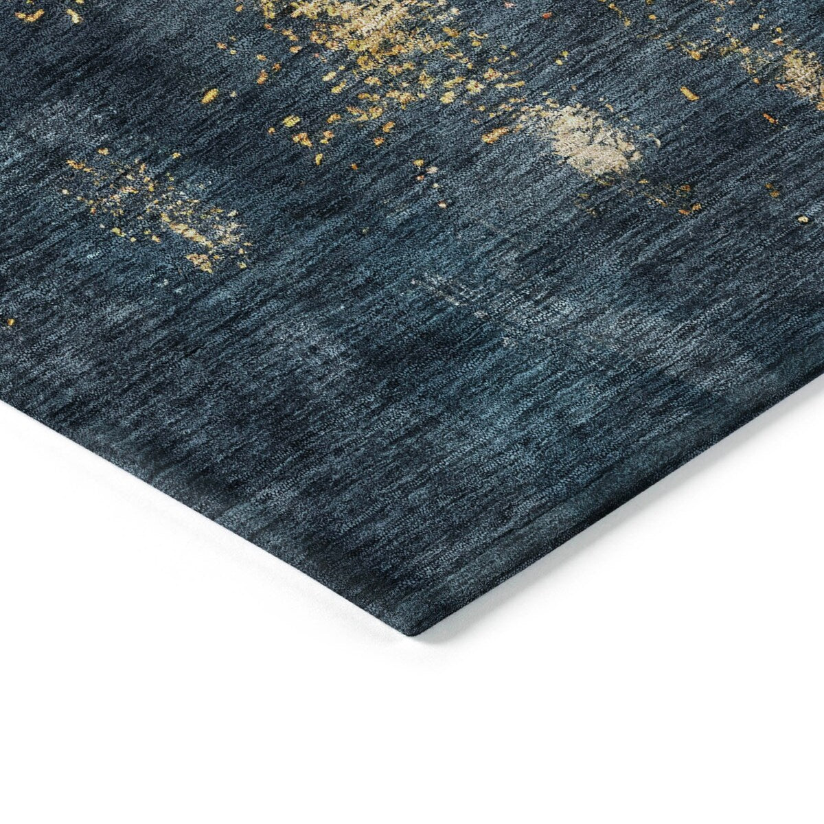 Machine Washable Indoor/ Outdoor Abstract Modern Chantille Rug