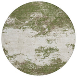 Machine Washable Indoor/ Outdoor Abstract Pixels Chantille Rug