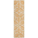 Machine Washable Indoor/ Outdoor Abstract Prism Chantille Rug
