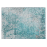 Machine Washable Indoor/ Outdoor Abstract Solid Chantille Rug