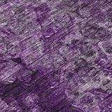 Machine Washable Indoor/ Outdoor Abstract Solid Chantille Rug