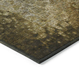 Machine Washable Indoor/ Outdoor Abstract Solid Chantille Rug