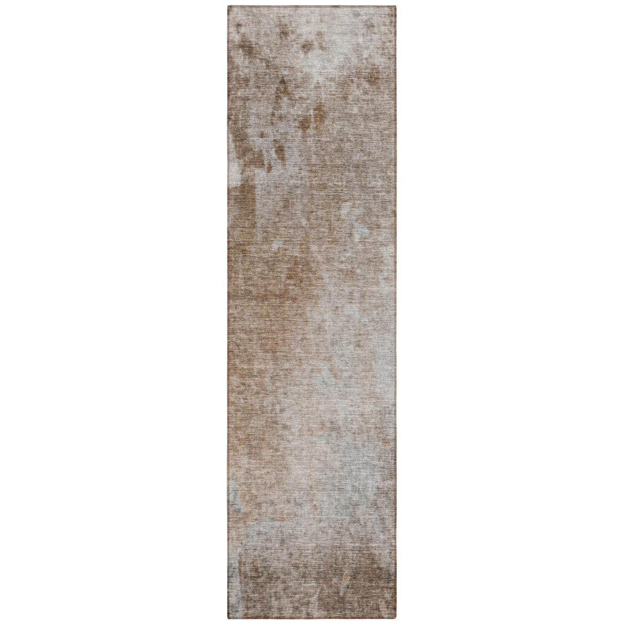 Machine Washable Indoor/ Outdoor Abstract Solid Chantille Rug