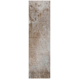 Machine Washable Indoor/ Outdoor Abstract Solid Chantille Rug