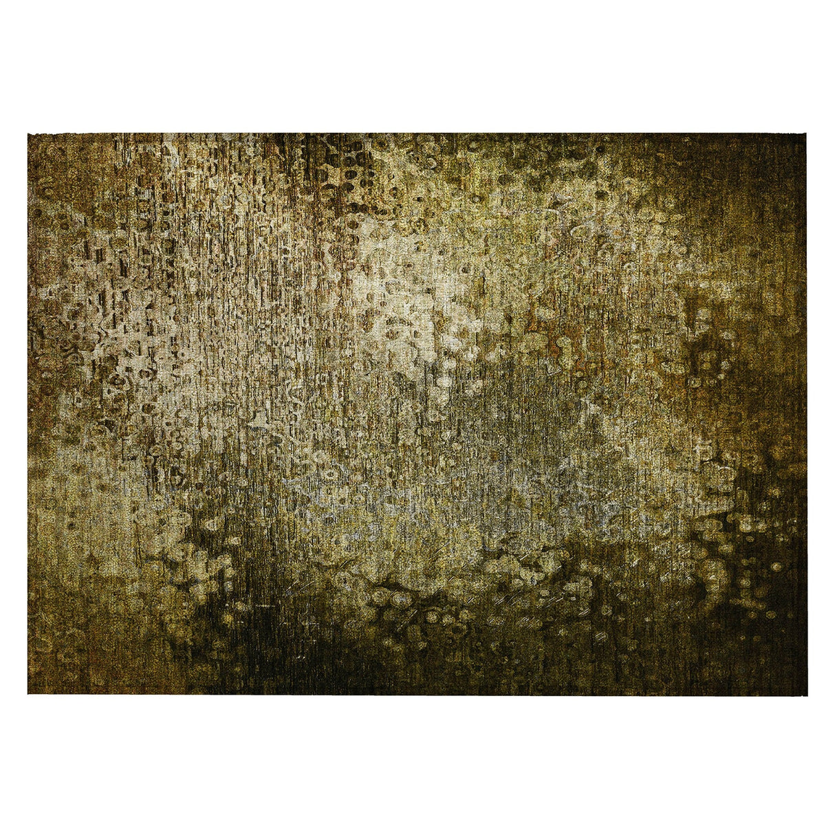 Machine Washable Indoor/ Outdoor Abstract Solid Chantille Rug