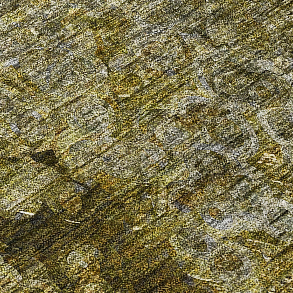 Machine Washable Indoor/ Outdoor Abstract Solid Chantille Rug