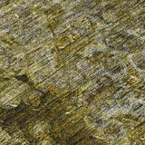 Machine Washable Indoor/ Outdoor Abstract Solid Chantille Rug