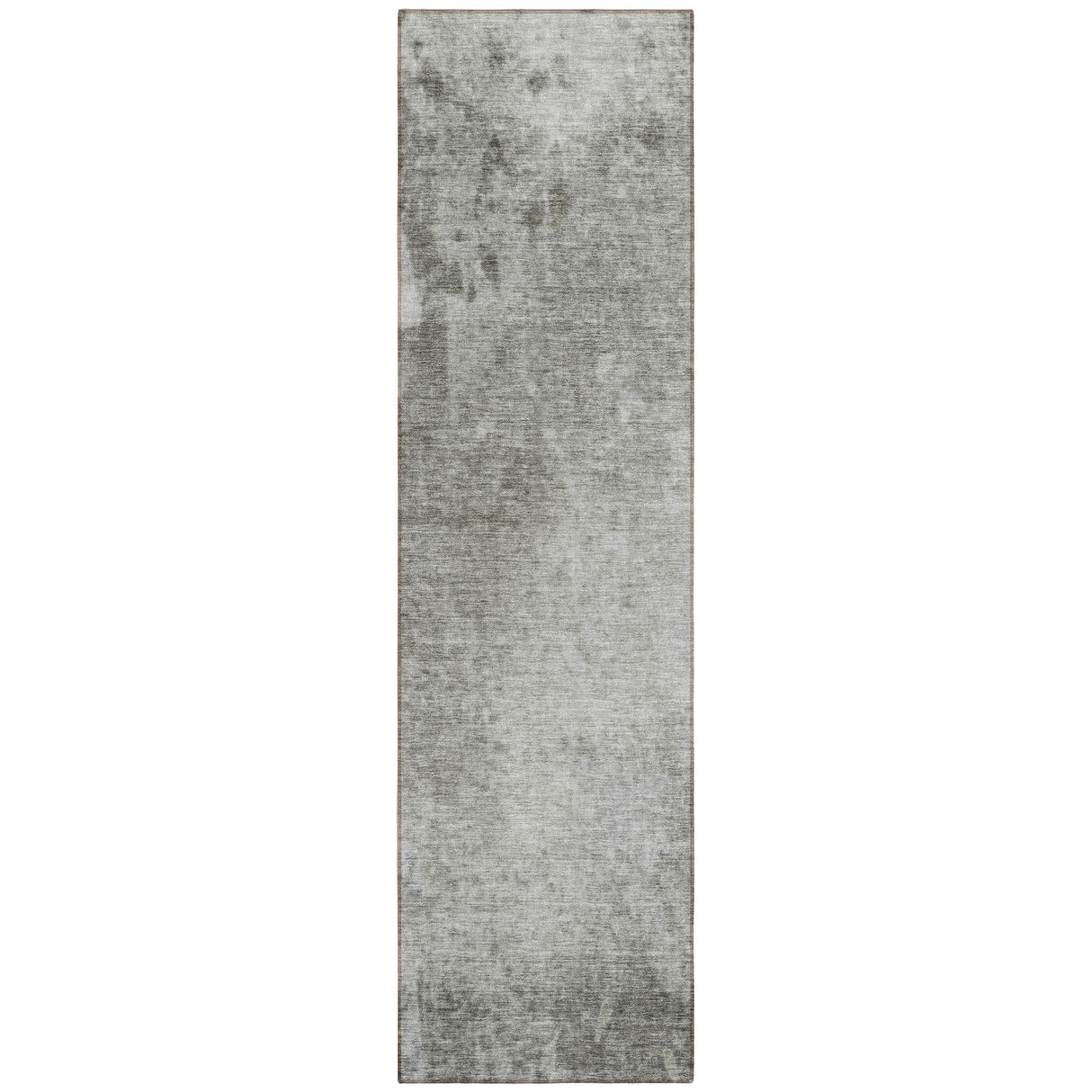 Machine Washable Indoor/ Outdoor Abstract Solid Chantille Rug