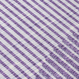 Machine Washable Indoor/ Outdoor Abstract Stripe Chantille Rug