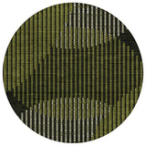 Machine Washable Indoor/ Outdoor Abstract Stripe Chantille Rug