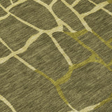 Machine Washable Indoor/ Outdoor Abstract Webby Chantille Rug