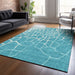 Machine Washable Indoor/ Outdoor Abstract Webby Chantille Rug