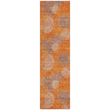 Machine Washable Indoor/ Outdoor Boho Sphere Chantille Rug