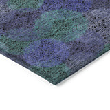 Machine Washable Indoor/ Outdoor Boho Sphere Chantille Rug