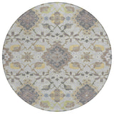 Machine Washable Indoor/ Outdoor Boho Traditional Chantille Rug