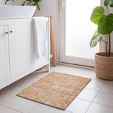 Machine Washable Indoor/ Outdoor Boho Traditional Chantille Rug