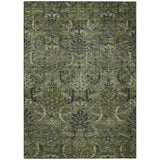 Machine Washable Indoor/ Outdoor Boho Traditional Chantille Rug