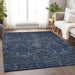 Machine Washable Indoor/ Outdoor Boho Traditional Chantille Rug