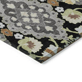 Machine Washable Indoor/ Outdoor Boho Traditional Chantille Rug